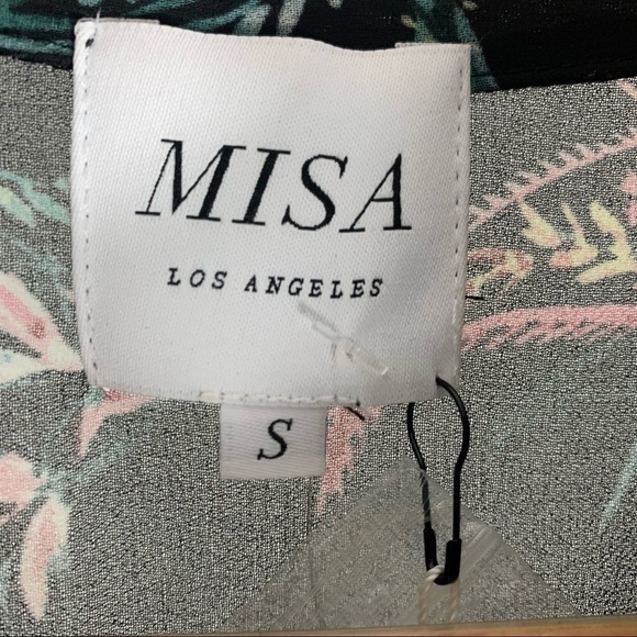 Misa Los Angeles Zahra Paisley Dark Floral Midi Dress Size small - Picture 9 of 16